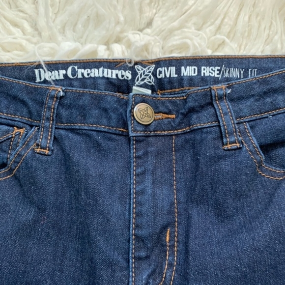 MODCLOTH - EUC, "Dear Creatures" Mid-Rise Skinny Jean, Sz 30 - Picture 3 of 7
